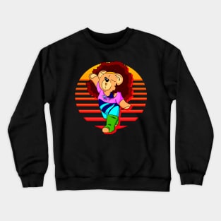 Workout Bear Crewneck Sweatshirt